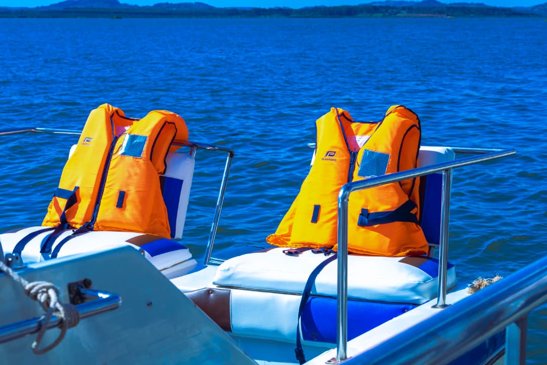 Romantic boat setup on Lake Victoria