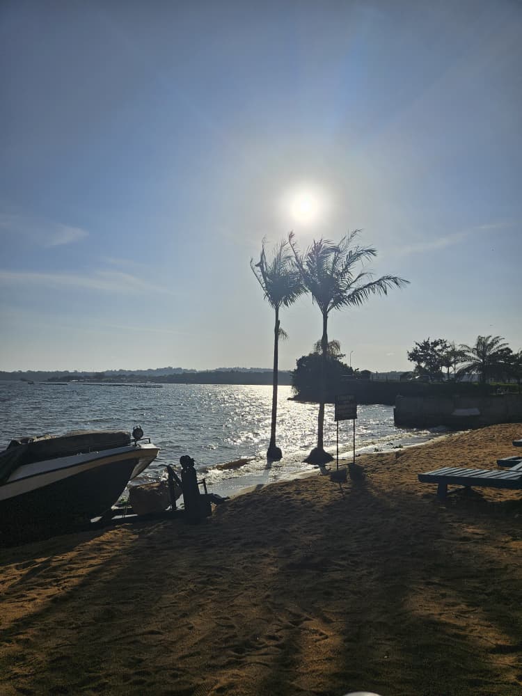 Sunset over Lake Victoria